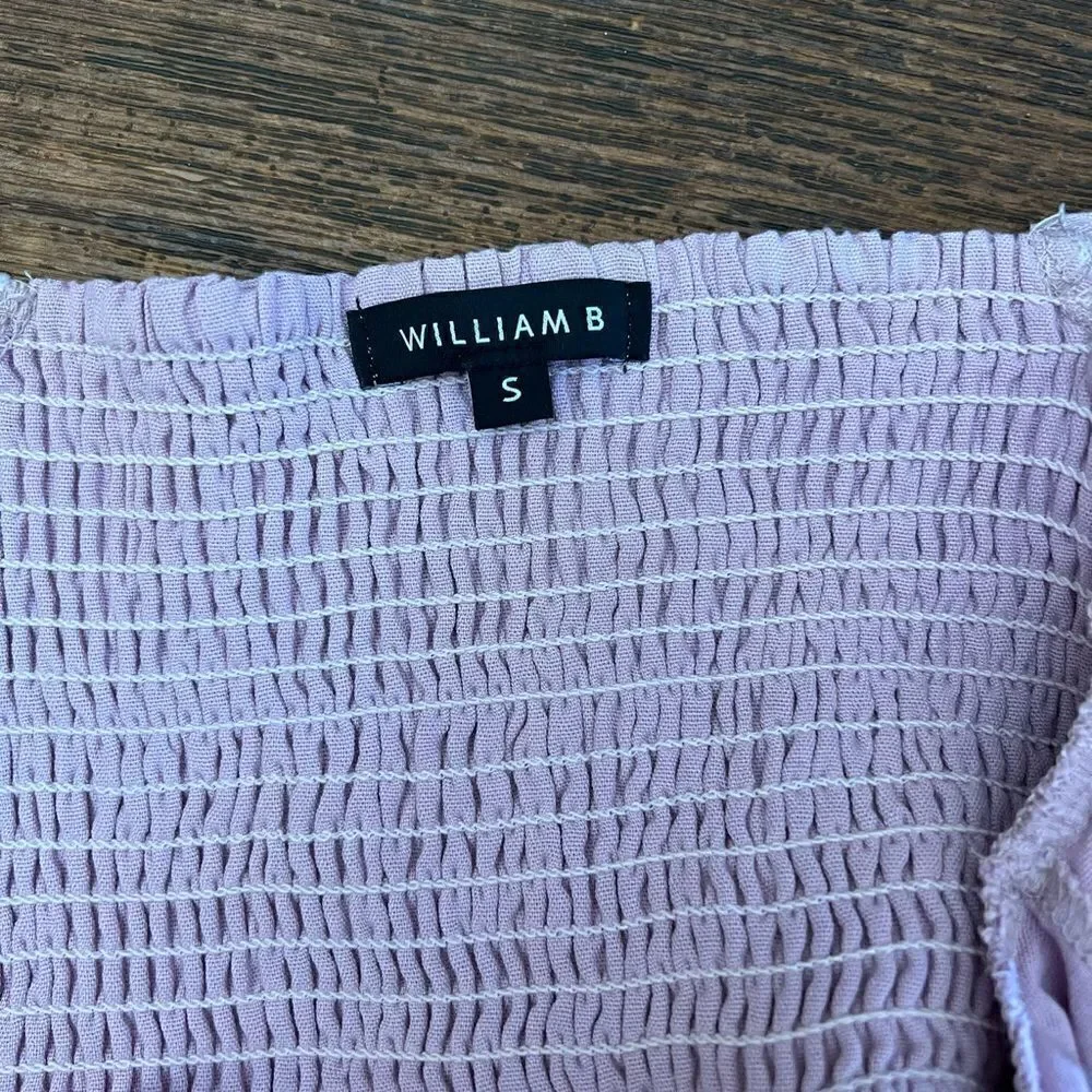 William b off the shoulder top